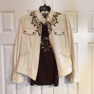 BEREK Jacket & Tank Top both size L - OBO